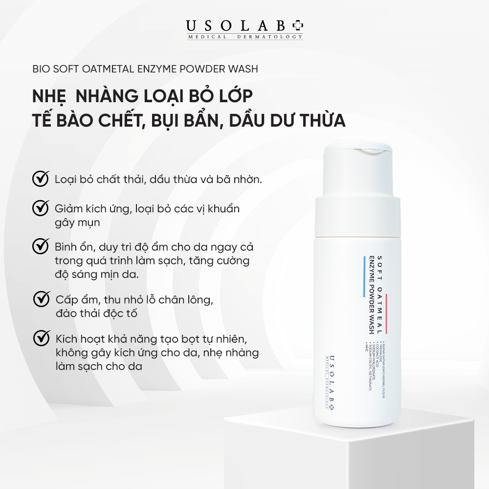 Bio Soft Oatmetal Enzyme Powder Wash - ảnh 1