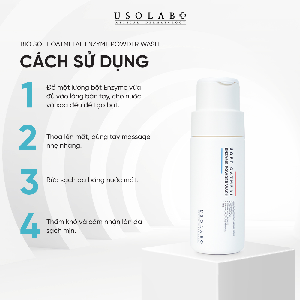 Bio Soft Oatmetal Enzyme Powder Wash - ảnh 1