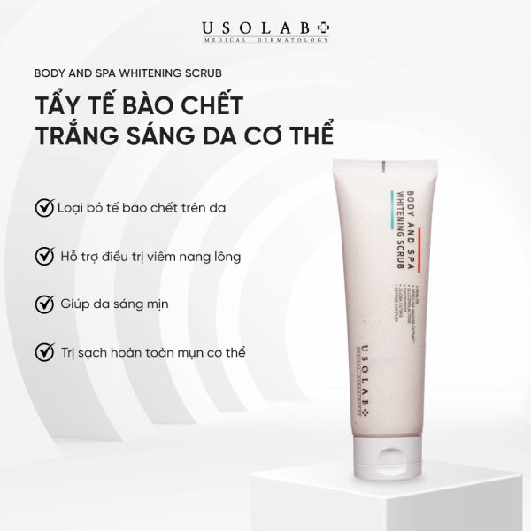 Kem tẩy tế bào chết BODY AND SPA WHITENING SCRUB 200ML - Hình ảnh 3