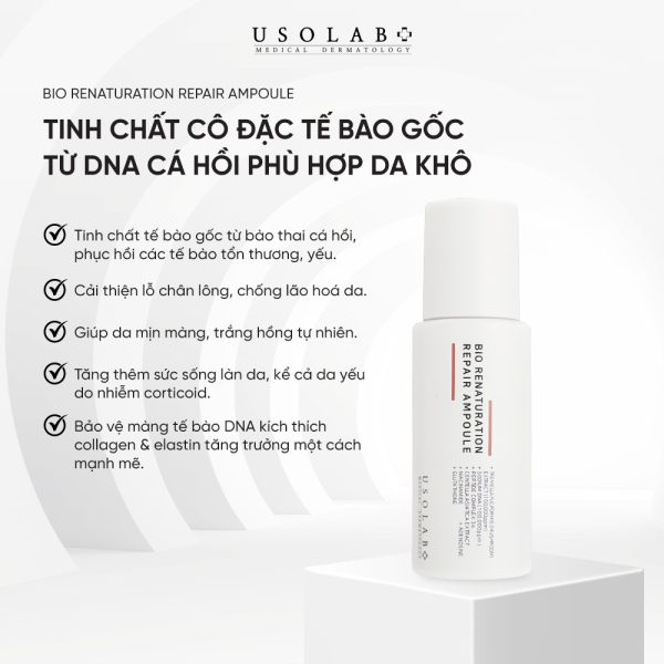 Tinh chất cô đặc tế bào gốc BIO RENATURATION REPAIR AMPOULE 50ML - ảnh 2