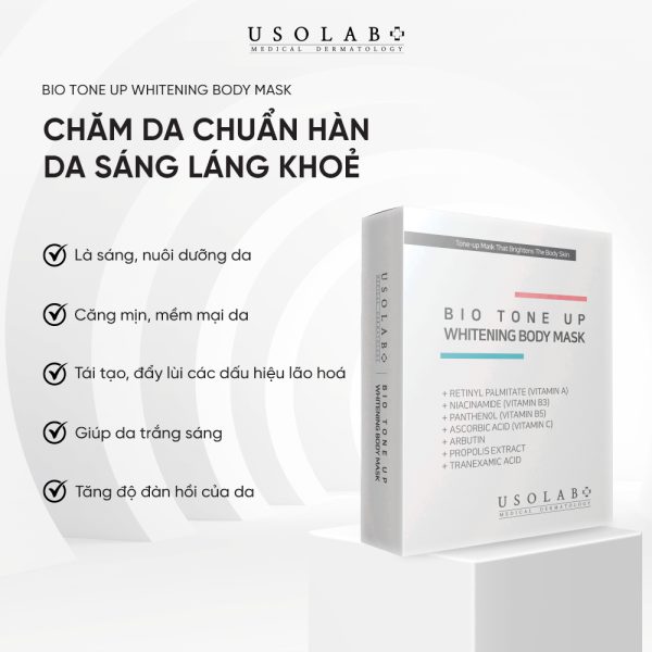 BIO TONE UP WHITENING BODY MASK - ảnh 2