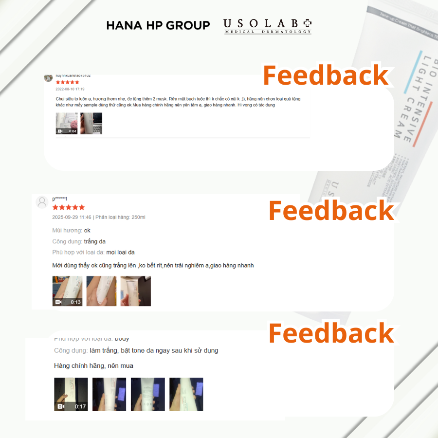 Usolab Bio Intensive Light Cream