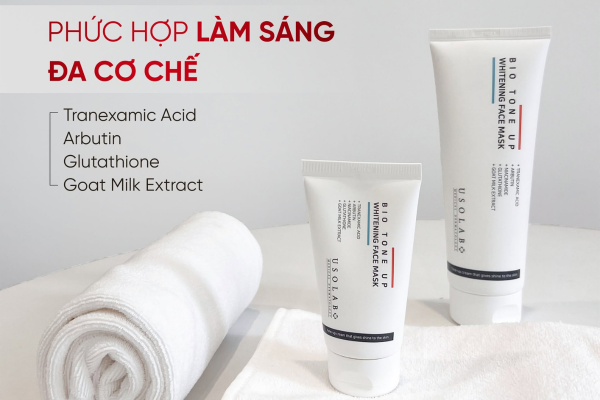 BIO TONE UP WHITENING FACE MASK
