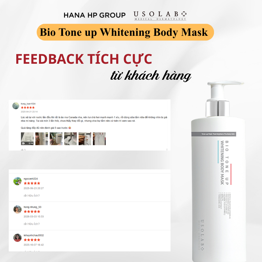 BIO TONE UP WHITENING BODY MASK 