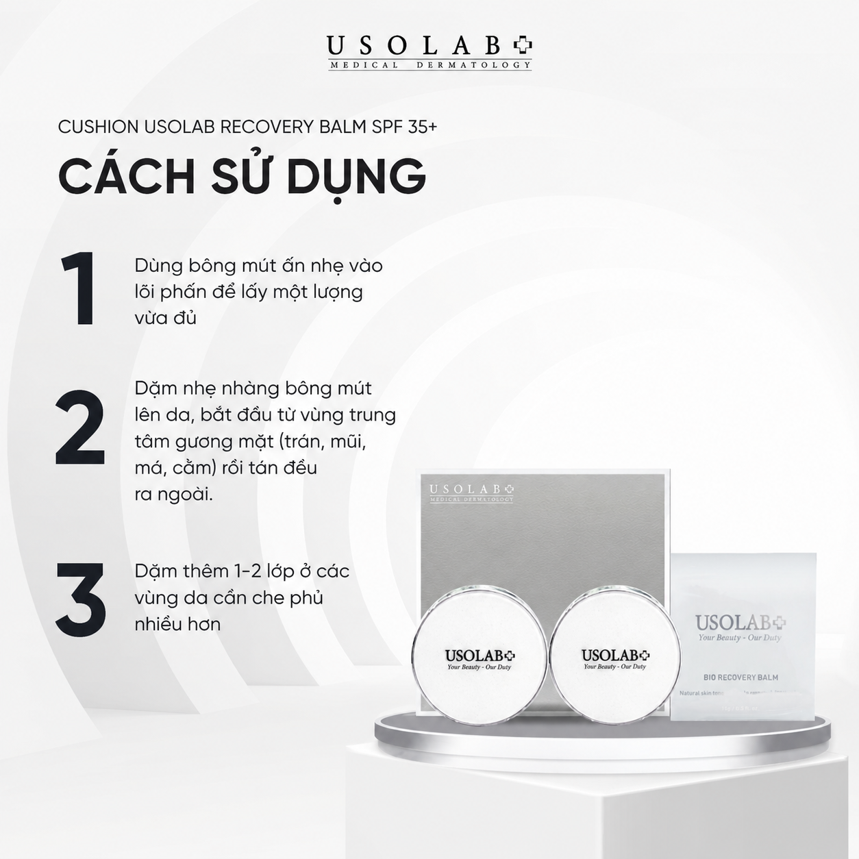 Usolab Recovery Balm spf 35+++