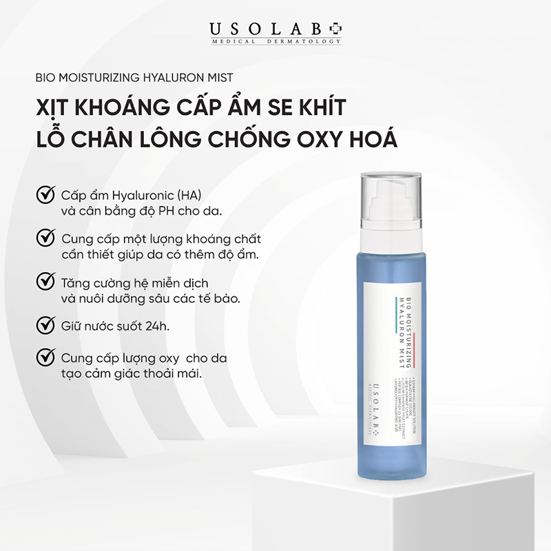 Xịt khoáng Bio Moisturizing Hyaluron Mist