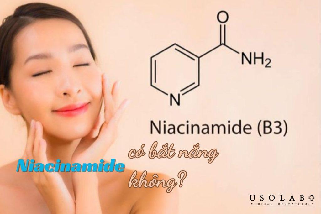 Niacinamide có bắt nắng không? Tác dụng bảo vệ da trước tia UV