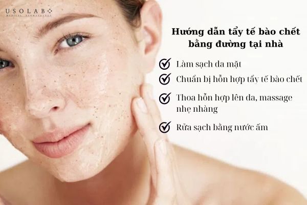 4 cách tẩy tế bào chết da mặt tại nhà bằng đường cho da sáng mịn - ảnh 6