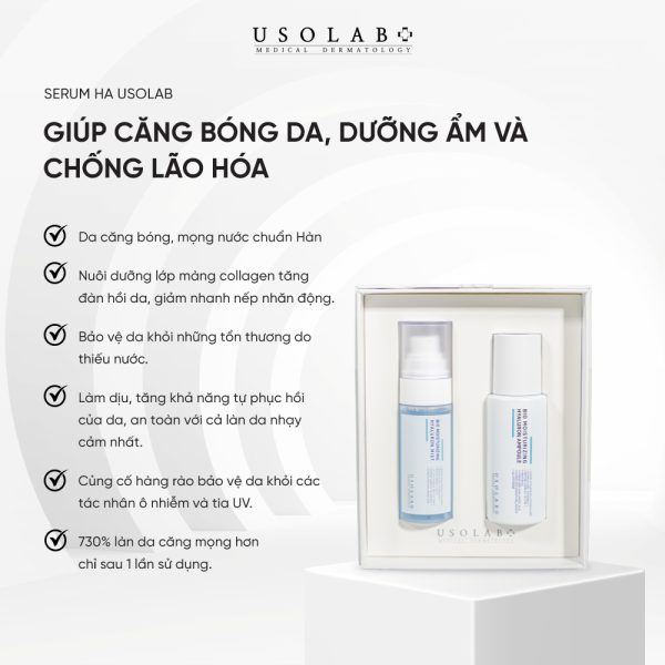 Usolab set HA ampoule + HA mist - ảnh 2