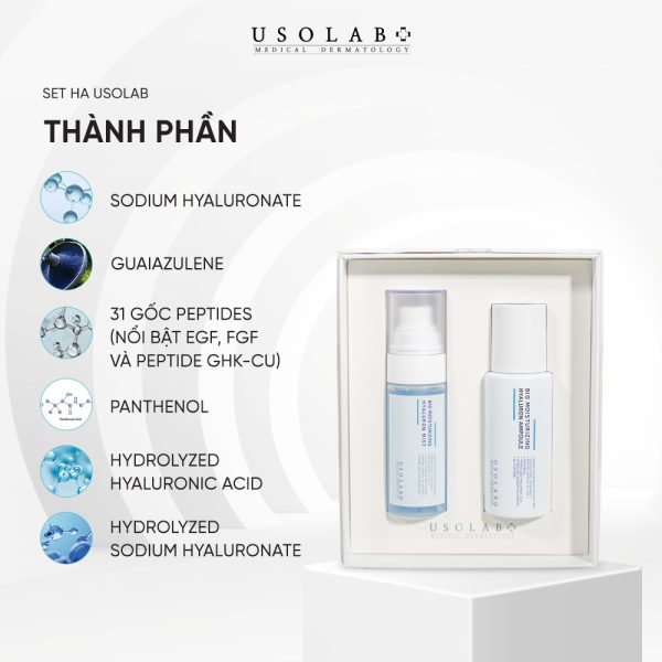 Usolab set HA ampoule + HA mist - ảnh 3