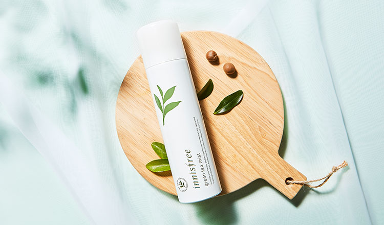 Xịt khoáng dưỡng ẩm trà xanh INNISFREE Green Tea Hyaluronic Mist