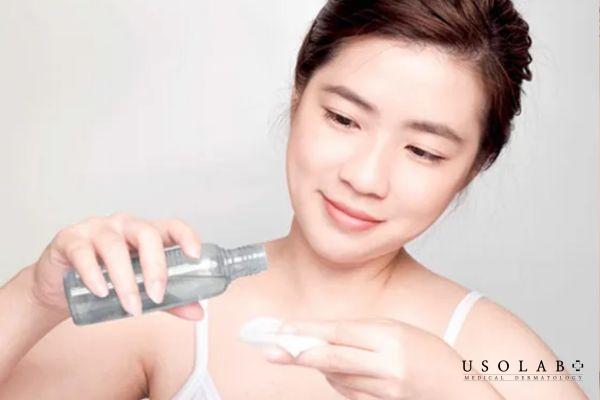 Skincare sau khi peel da để ngăn ngừa kích ứng