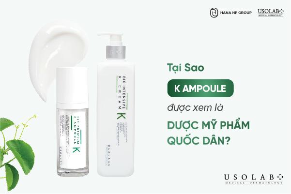 Tại sao K Ampoule được xem là dược mỹ phẩm quốc dân?