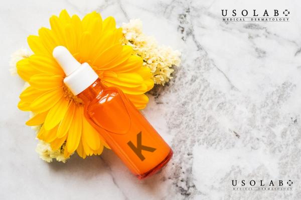 Vitamin K có trong serum giảm bầm tím, sưng đỏ