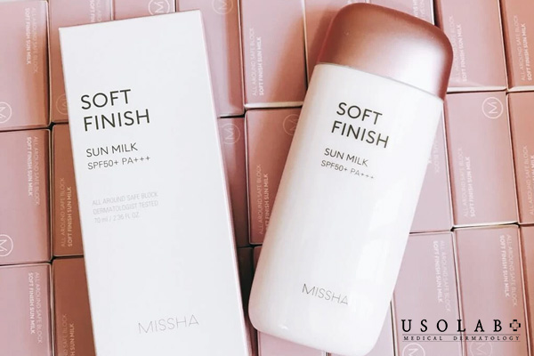 Missha Soft Finish Sun Milk