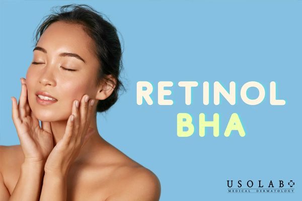 Có thể dùng BHA và Retinol cùng lúc