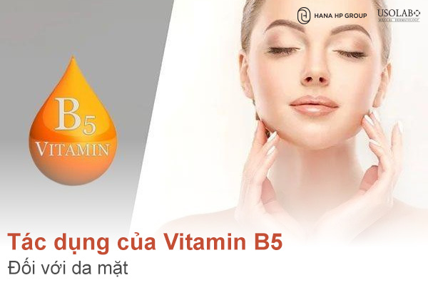 Bất ngờ với tác dụng của Vitamin B5 đối với da mặt