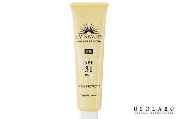 Naris UV Beauty Sun Screen White Facial Protector