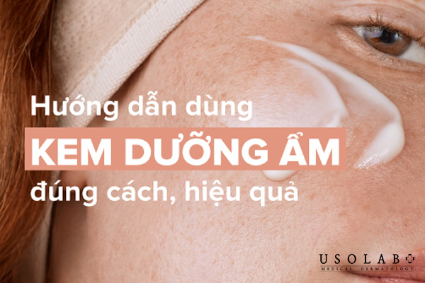 Làm sạch da kỹ lưỡng, lấy lượng kem vừa đủ