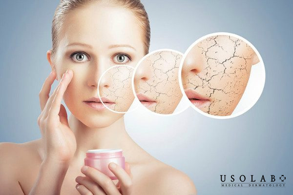 Làm sạch nhẹ nhàng, thoa kem dưỡng ẩm chuyên sâu