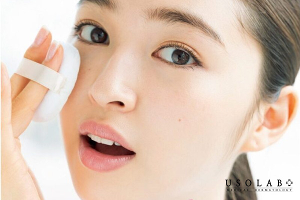 Phấn phủ chống nắng nên được dùng sau khi đã thoa kem chống nắng
