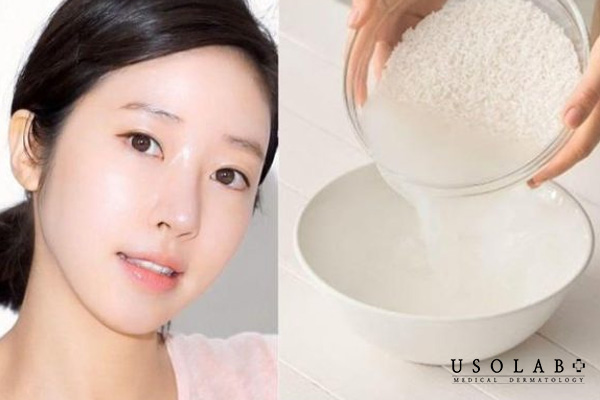 Làm kem dưỡng từ gạo