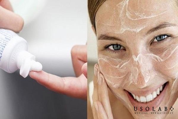 Kem đánh răng giúp làm sạch sâu lỗ chân lông, hỗ trợ loại bỏ tế bào chế