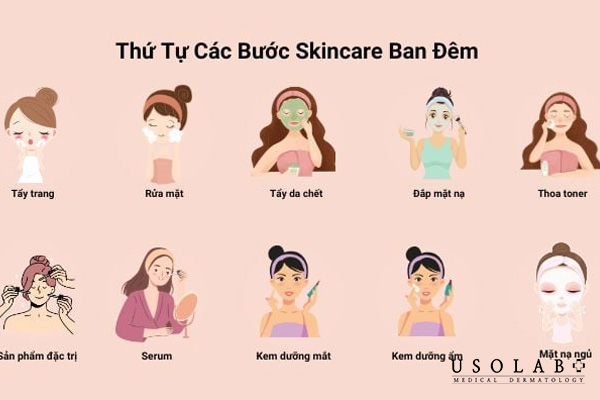 Routine skincare chuẩn khoa học