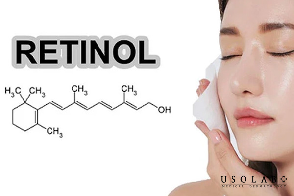 Retinol 0.5% là một dạng dẫn xuất của Vitamin A