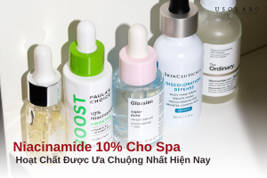 niacinamide 10% cho spa