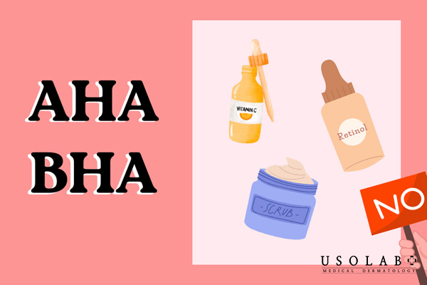 AHA (Alpha Hydroxy Acid) và BHA (Beta Hydroxy Acid)