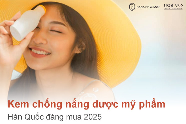 Top 5 kem chống nắng dược mỹ phẩm Hàn Quốc đáng mua 2025