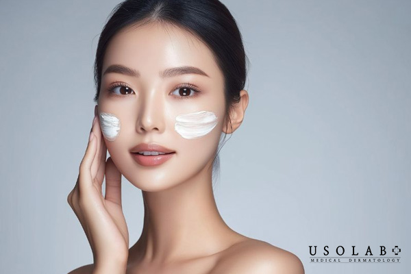 Hướng dẫn dùng kem dưỡng trắng da trị mụn đúng cách