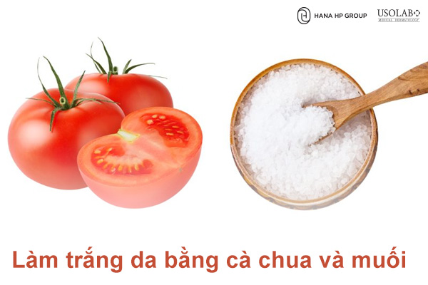 Cách làm trắng da bằng cà chua và muối hiệu quả bất ngờ