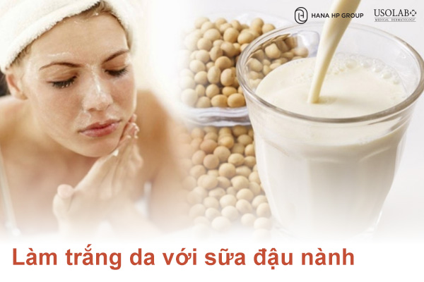 Làm trắng da với sữa đậu nành công thức tự nhiên tại nhà