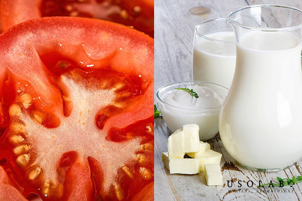 Mặt nạ cà chua + sữa chua giúp da mịn và đều màu
