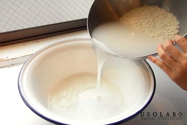Nước vo gạo là phần nước được tách ra sau khi vo gạo
