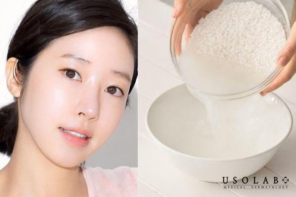 Nước vo gạo làm mặt nạ khoảng 2–3 lần/tuần