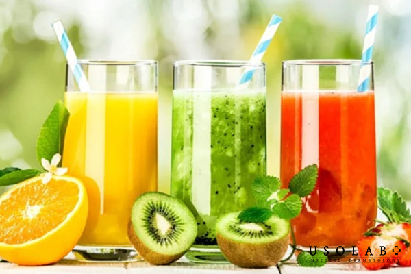 Uống nhiều nước và bổ sung vitamin C, E từ trái cây