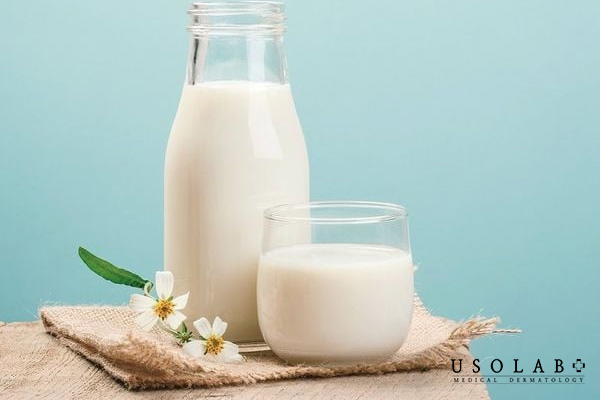 Sữa tươi – cấp ẩm, hỗ trợ da sáng hơn