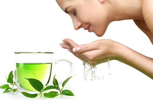tắm trắng bằng chè xanh