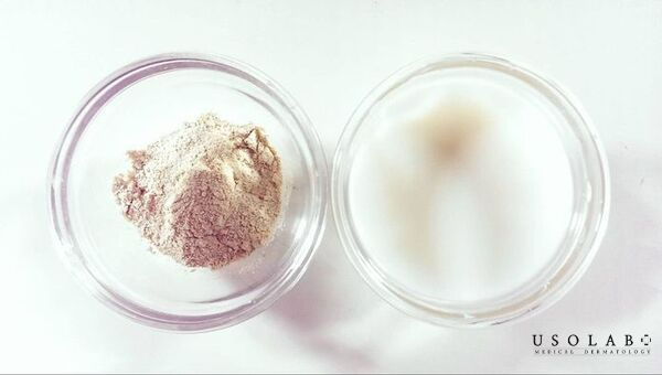 Bột ngọc trai kết hợp sữa tươi