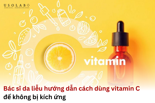 cách dùng serum vitamin c