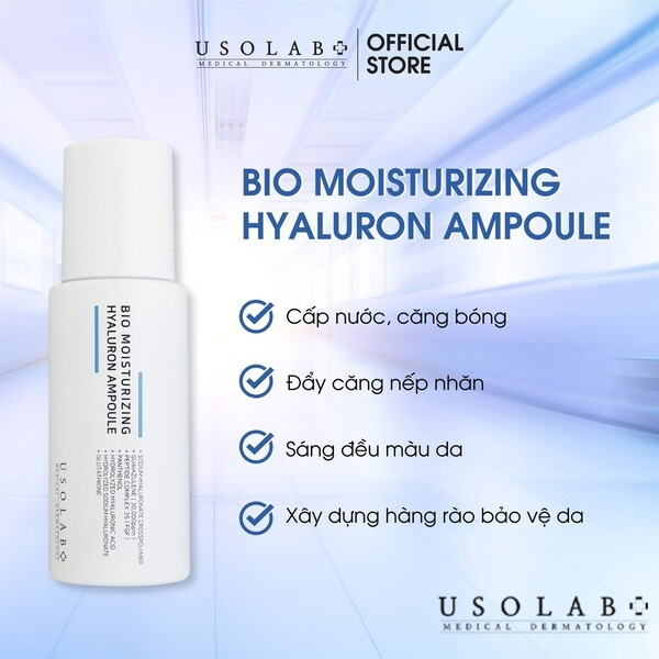 Serum cấp ẩm (Hyaluronic Acid, B5)