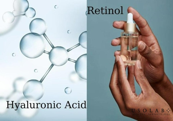 Kết hợp serum hyaluronic Acid và retinol Kết hợp serum hyaluronic Acid và retinol