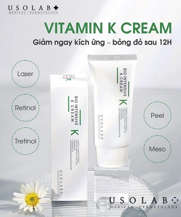 Kem dưỡng cho da kích ứng Usolab Bio Intensive K Cream Kem dưỡng cho da kích ứng Usolab Bio Intensive K Cream