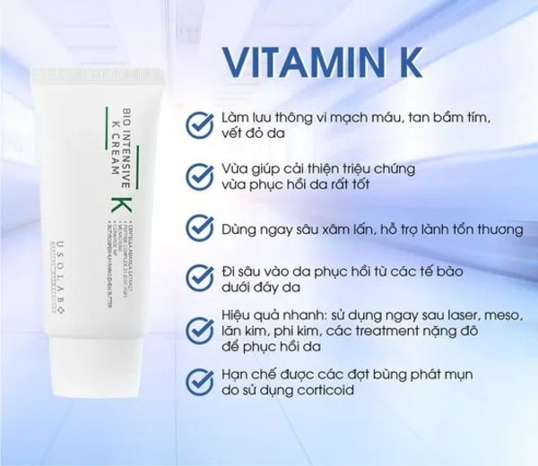 Kem dưỡng phục hồi Bio Intensive K Cream