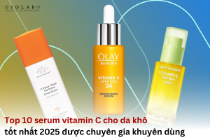 serum vitamin c cho da khô