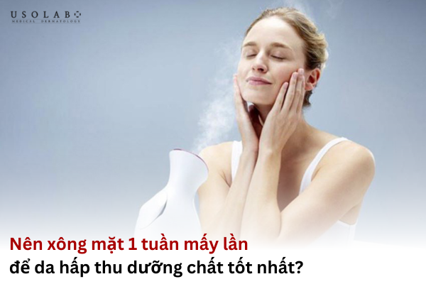 nên xông mặt 1 tuần mấy lần