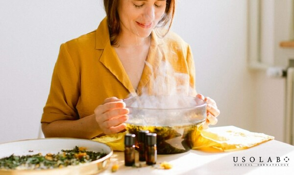 Xông mặt là phương pháp làm đẹp sử dụng hơi nước ấm